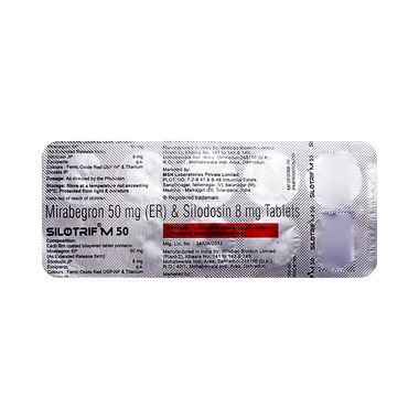 Silotrif M 50mg/8mg Tablet