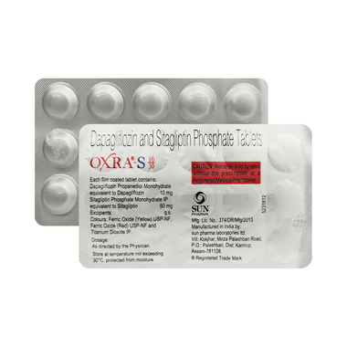 Oxra S 10mg/50mg Tablet