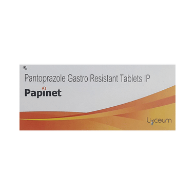 पापिनेट 40mg टैबलेट
