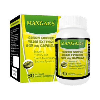 Maxgars Green Coffee Bean Extract Capsule