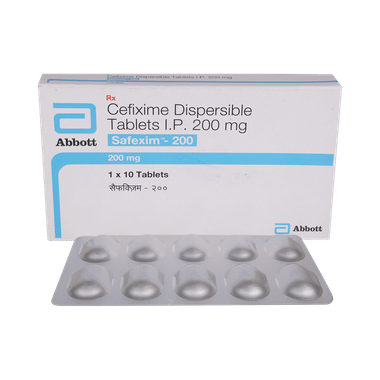 Safexim 200mg Tablet