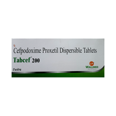 Tabcef 200 Tablet DT