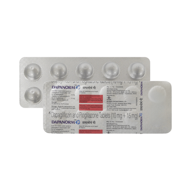Dapanorm P 10mg/15mg Tablet