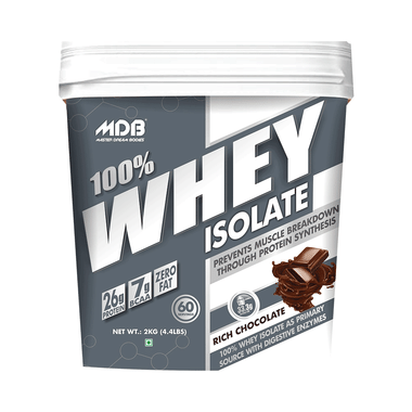MDB Master Dream Bodies 100% Whey Isolate Rich Chocolate