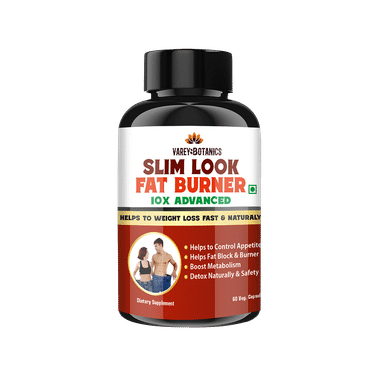 Varey Botanics Slim Look Fat Burner Iox Advanced Veg Capsule