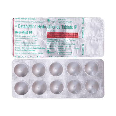 Neurohist 16mg Tablet