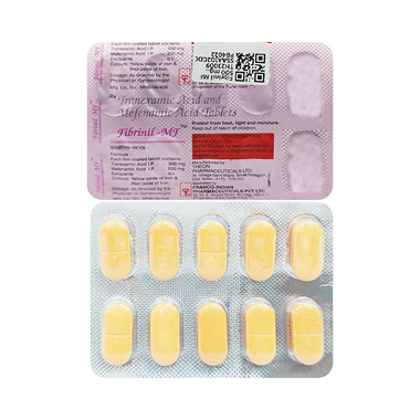 Fibrinil MF 500 mg/250 mg Tablet