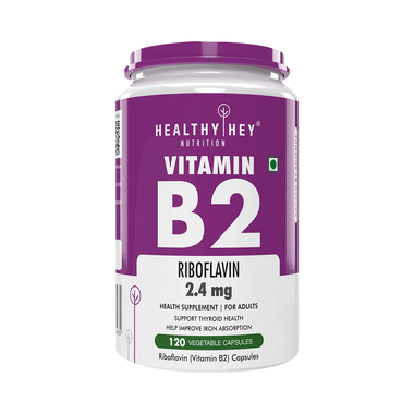 HealthyHey Nutrition Vitamin B2 Vegetable Capsule