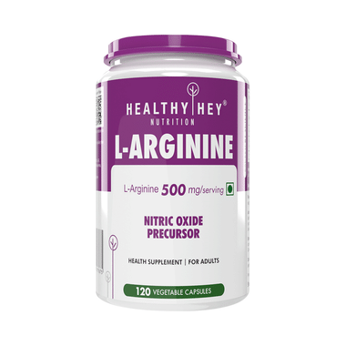 HealthyHey L-Arginine Vegetable Capsule