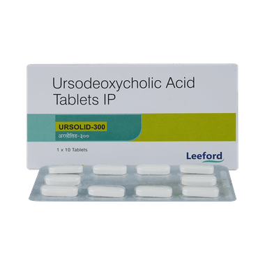 Ursolid 300mg Tablet