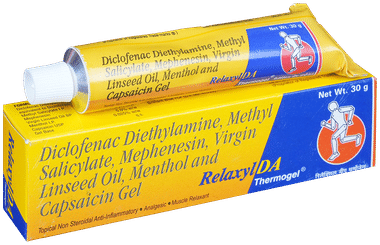 Relaxyl DA Analgesic & Muscle Relaxant Thermogel