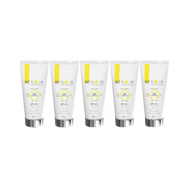 360° Block Sunscreen Gel (50gm Each) SPF 50+