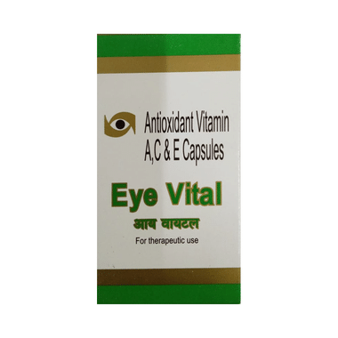 Eyevital Capsule With Antioxidants, Vitamins & Minerals