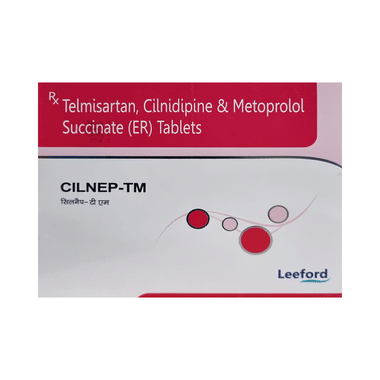 Cilnep TM 10mg/50mg/40mg Tablet ER