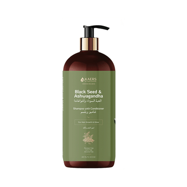 Kaers By Healthcrew Black Seed & Ashwagandha Shampoo with Conditioner