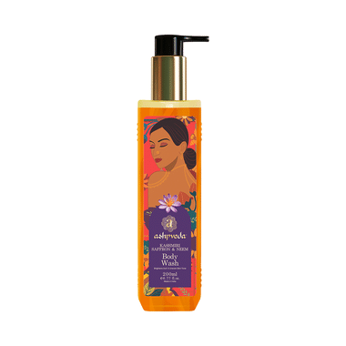 Ashpveda Kashmiri Saffron & Neem Body Wash