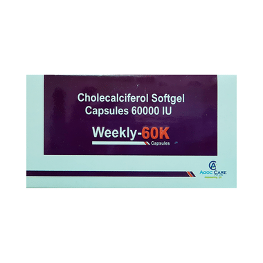 Weekly 60K Softgel Capsule