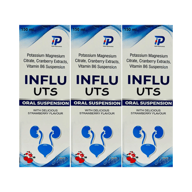Influ UTS Oral Suspension (150ml Each) Strawberry