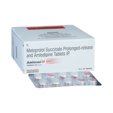 Amlovas-M 5/50 Tablet PR