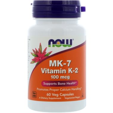 Now Foods MK-7 Vitamin K-2 100mcg Veg Capsule