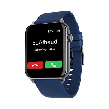 Boat Wave Voice Smart Watch Ink Blue