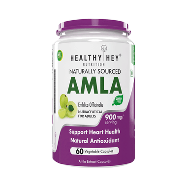 HealthyHey Nutrition Amla Extract 10:1 Vegetable Capsule