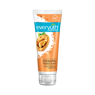 Everyuth Naturals Exfoliating Walnut For Blackheads & Dead Skin Cells | Paraben-Free | All Skin Types