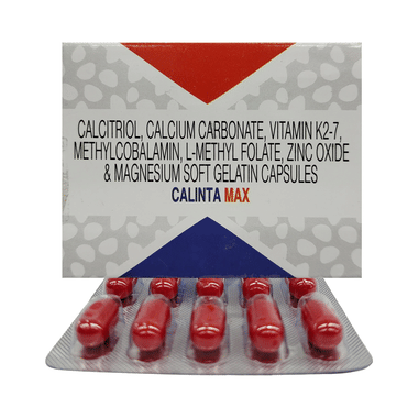 Calinta Max Soft Gelatin Capsule