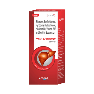 Tryliv Boost Syrup Sugar Free