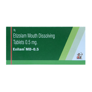 Exilam MD-0.5 Tablet