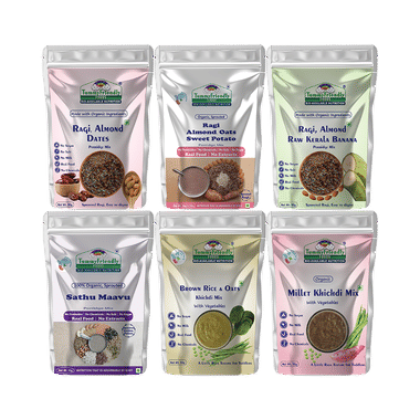 TummyFriendly Foods 1+ Organic Baby Food For Toddlers (50gm Each)