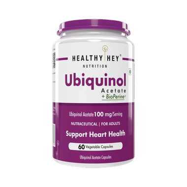 Healthy Hey Ubiquinol Vegetable Capsule