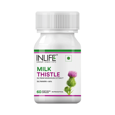 Inlife Milk Thistle 400mg Capsule | For Liver Health & Metabolism