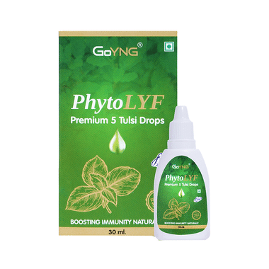 GoYNG PhytoLYF Premium 5 Tulsi Drop Sugar Free