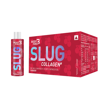 Body First Collagen Slug (20ml Each) Cranberry