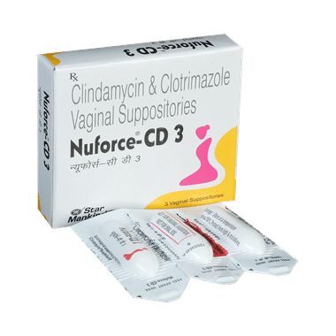 Nuforce-CD 3 Vaginal Suppository