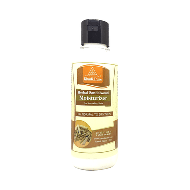 Khadi Pure Herbal Sandalwood Moisturizer