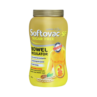 Softovac -SF Bowel Regulator Powder | For Constipation, Digestion & Liver Care | Stomach Care | Sugar-free