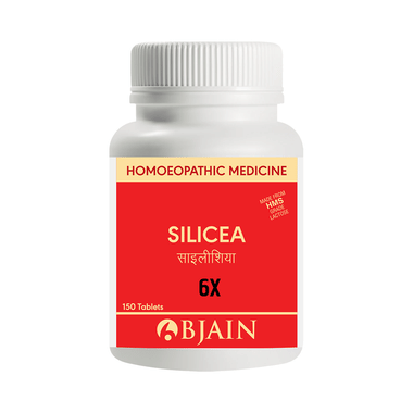 Bjain Silicea Biochemic Tablet 6X