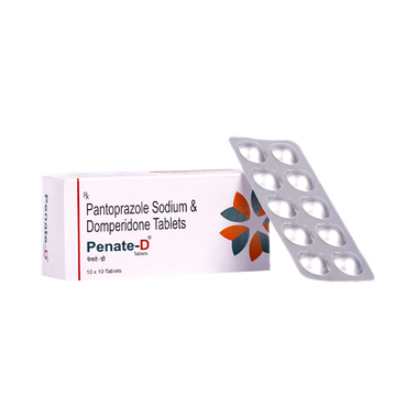 Penate D 10mg/40mg Tablet