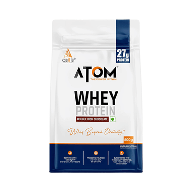 AS-IT-IS Nutrition Atom Whey Protein Enzyme Blend Double Rich Chocolate