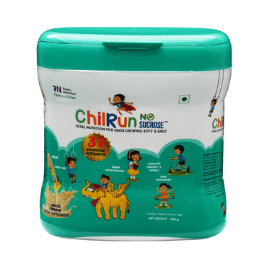 Chilrun No Sucrose | No Added Sugar | 37 Essential Nutrients | Healthy, Energetic, and Strong Vanilla
