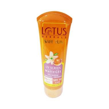 Lotus Herbals Safe Sun UV Screen Matte Gel SPF 50