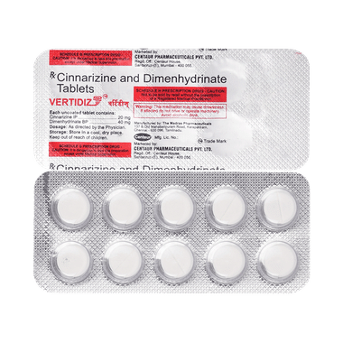 Vertidiz 20mg/40mg Tablet