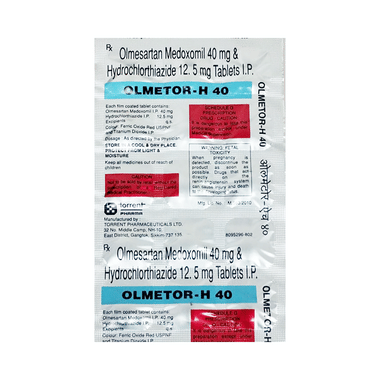 Olmetor-H 40 Tablet
