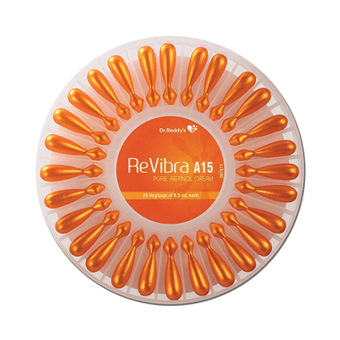 Revibra A15 Pure Retinol Vitamin A Cream, Fights Signs of Early Aging, Improves Skin Elasticity