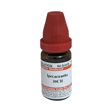 Dr Willmar Schwabe India Ipecacuanha Dilution 30 CH