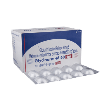 GlYcInorm-M 60 OD Tablet