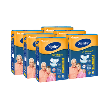 Dignity Overnight Adult Diaper (10 Each) XL