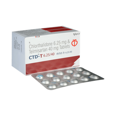 CTD-T 40/6.25 Tablet